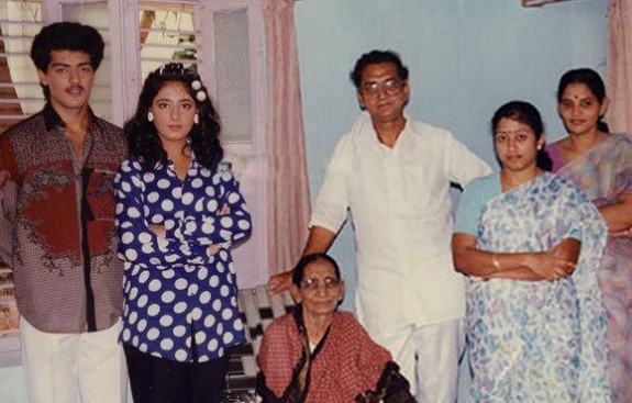 ajith kumar parents photos